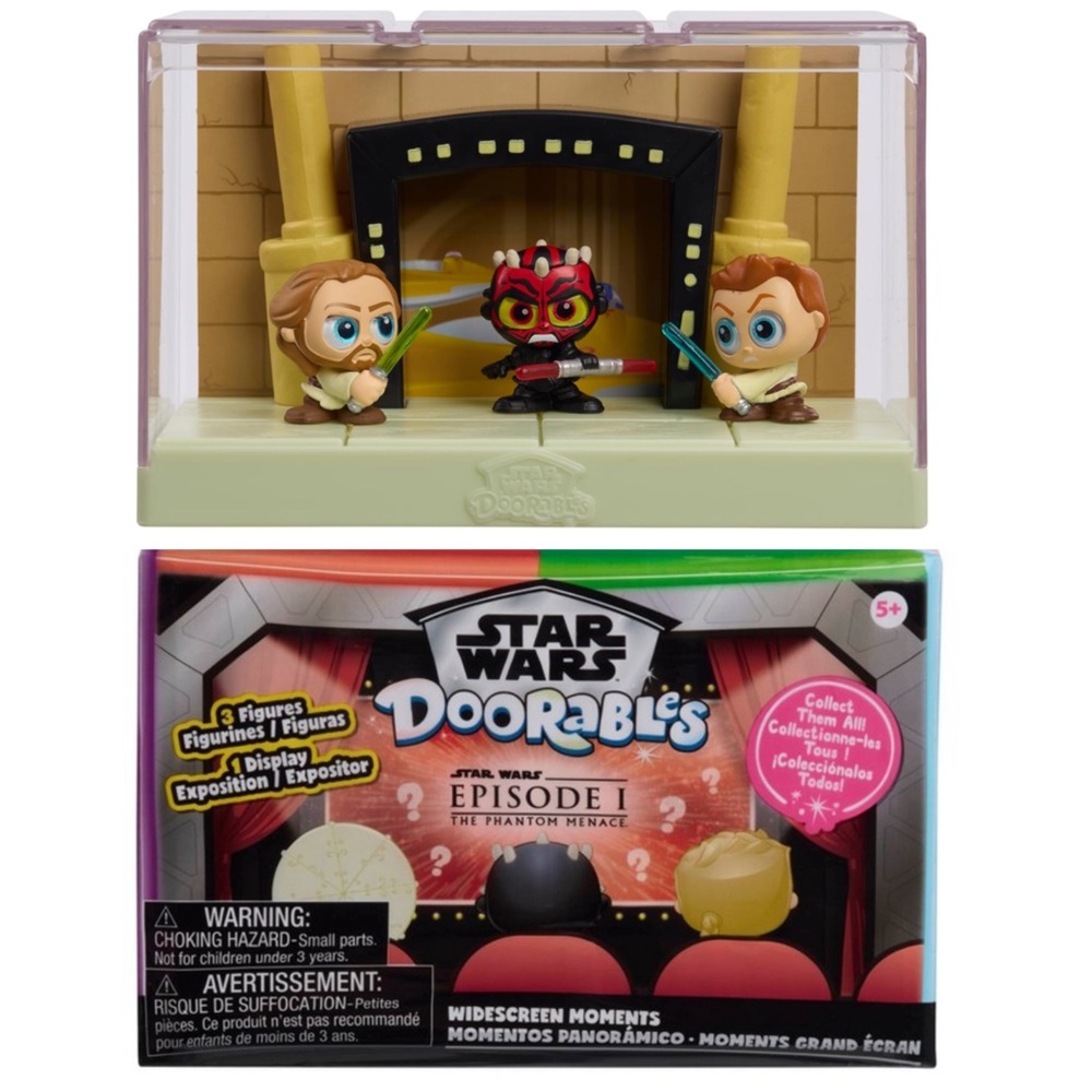 New Star Wars Doorables EP 1 The Phantom Menace Movie Moments DUEL OF THE FATES